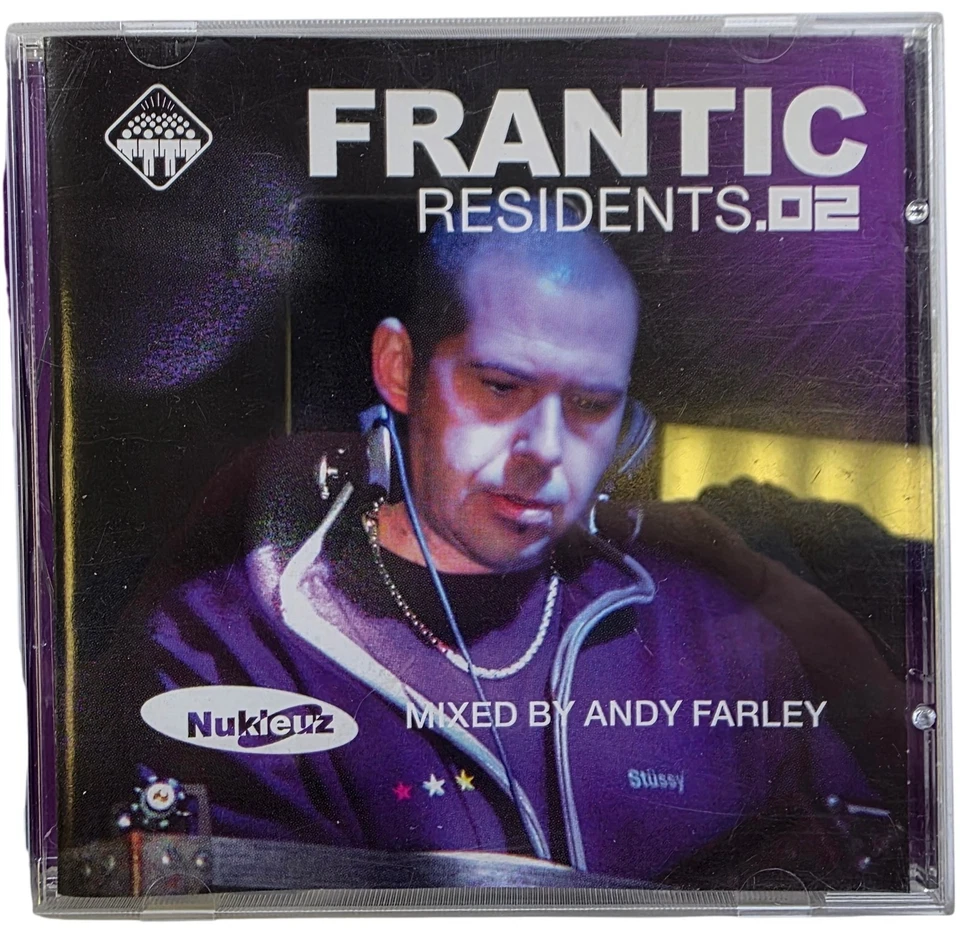 Frantic Residents 02 Mixed Andy Farley CD Album Nukleuz Hard Dance 2003 dance  Foto 1 de 4