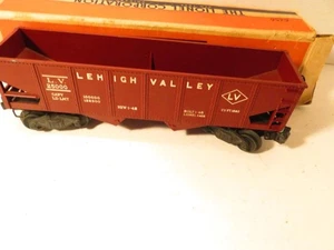 LIONEL TRAINS POSGUERRA 6456 TOLVA LEHIGH VALLEY 0/027 BORGOÑA - L/N - BXD - M35 - Imagen 1 de 7