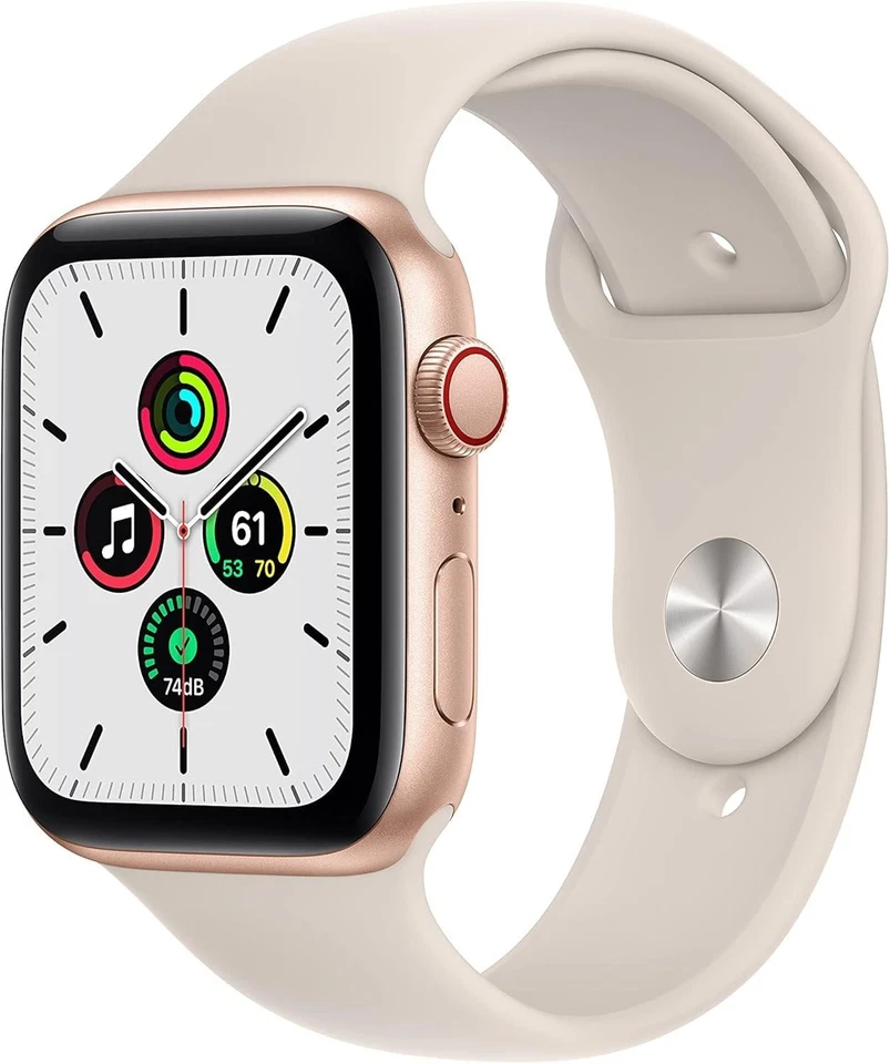 Apple Watch SE 1st Gen - Aluminium - 40MM - Gold - GPS - A2355 - Image 1 of 4