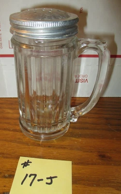 HOOSIER CABINET ORIGINAL SHAKER SPICE JAR  LOT # 7-J - Image 1 of 4