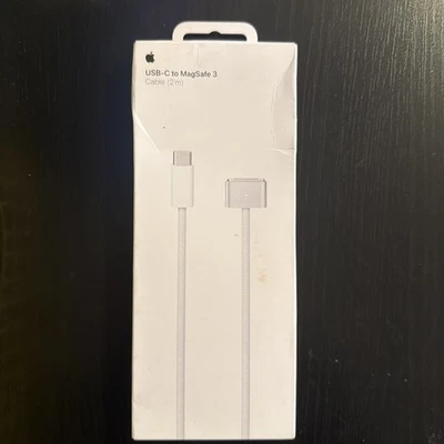 Apple USB-C to MagSafe 3 Cable 2m Silver Model A2363 - Image 1 of 2