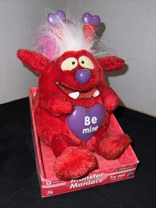 Neu im Karton Gemmy 2005 Monster Maniac Be Mine animiert singend Mahna Mahna rot Plüsch - Bild 1 von 6