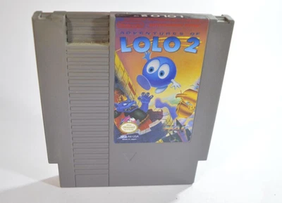Adventure Of Lolo 2 Nintendo Nes PAL original 8 bit (Europe Video Game) - Image 1 of 4