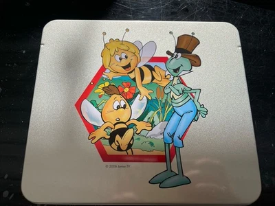 Kinderbesteck Biene Maja in Geschenkverpackung 4 - teilig / Monogram / Neu - Bild 1 von 2