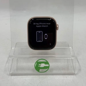 Apple Watch Series 10 42 mm débloqué aluminium or rose MWX93LW/A visage seul - Photo 1 sur 6