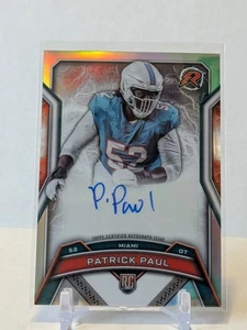 2024 Topps Resurgence Patrick Paul Resurgence Rookie Refractor Auto #RRS-PP - Picture 1 of 2