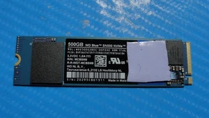 Sager PB51DF2 WD Blue 500GB NVMe M.2 SSD Solid State Drive WDS500G2B0C-00PXH0 - Picture 1 of 2