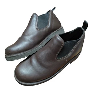 Danner Romeo Men's 3" Leather Plain Toe Slip On Boot Brown Size 12 D - Picture 1 of 11