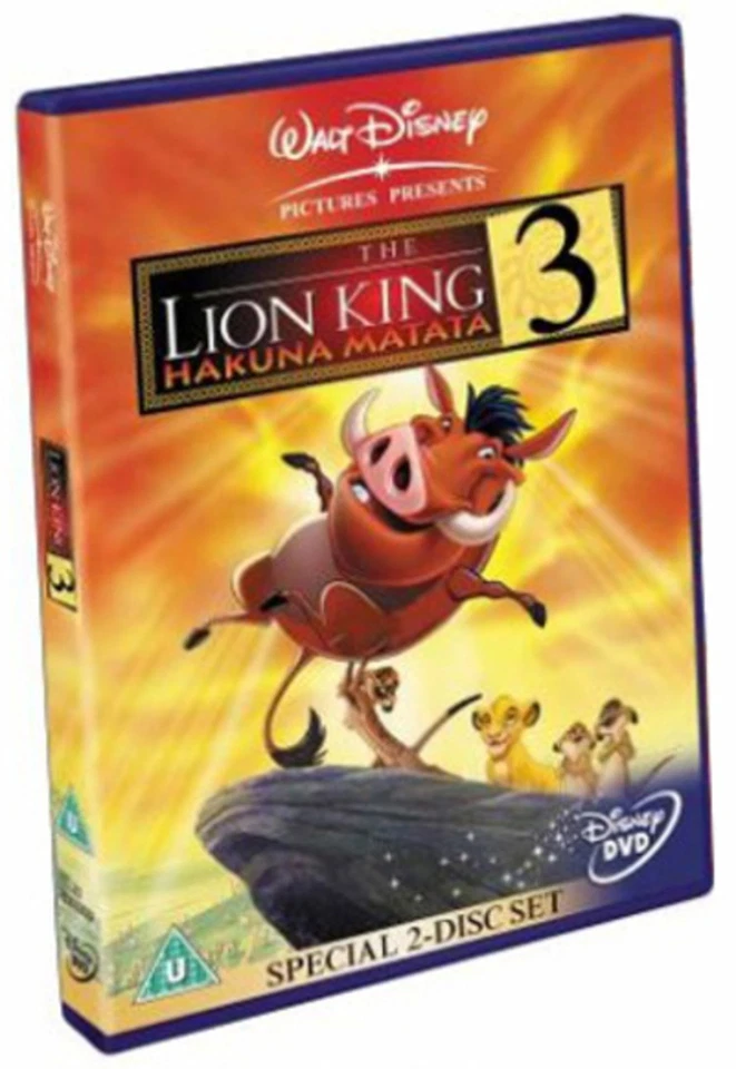The Lion King 3 - Hakuna Matata (DVD) Nathan Lane Ernie Sabella (UK IMPORT) - Image 1 of 1
