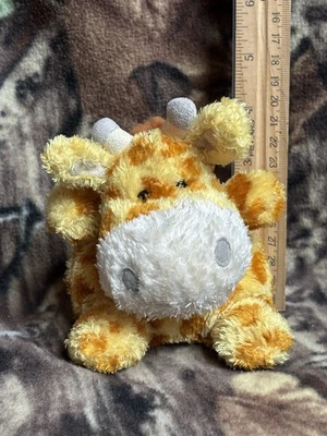 "Bolsa de frijoles Russ Berrie Luvvies James jirafa peluche 3,5/4""" Foto 1 de 4