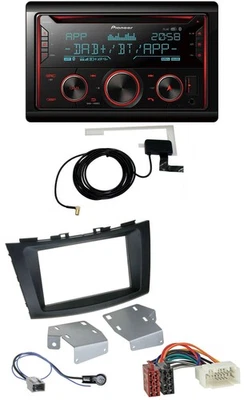 Pioneer 2DIN MP3 DAB USB CD Bluetooth Autoradio für Suzuki Swift (ab 2010) - Bild 1 von 4