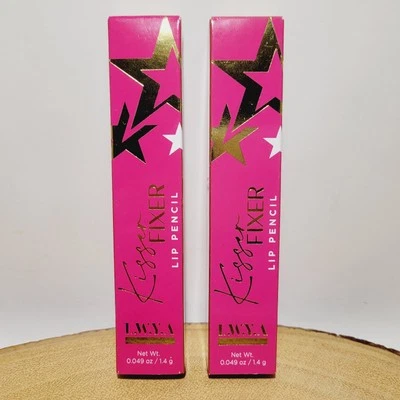 2x LWYA By Kim Gravel Kisser Fixer Lip Pencil (Blushing Petal) - Image 1 of 4