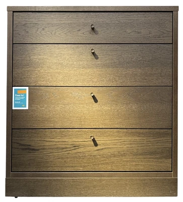 Nuevo Cómoda IKEA TONSTAD 4 cajones roble marrón (32 1/4x18 1/2x35 3/8") 006.146.12 Foto 1 de 3