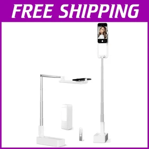 Adjustable Phone Stand with Rechargeable Light - Picture 1 of 9