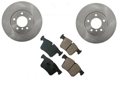 For 2012-2016 BMW 328I 312MM Front Brake Disc Rotors W/ Ceramic Disc Brake Pads - Image 1 of 4