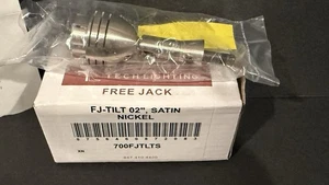 Tech Lighting Free Jack Tilt-Head 700FJTLTS 02" Satin Nickel NEW - Picture 1 of 17