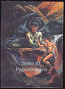 BORIS VALLEJO 3 - Series 3 - Chromium Chase Card #C6 - SPHINX II - Picture 1 of 1