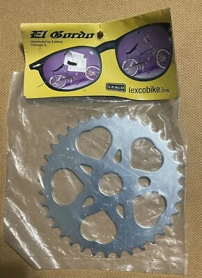 NOS Sweet Heart 36T Chrome Chainring BMX Lowrider 1/2 X 1/8 - Image 1 of 2