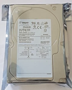 146 GB Seagate Cheetah 10K.6 ST3146807LW Ultra 320 SCSI 68pin 3.5" HDD Neu - Bild 1 von 1
