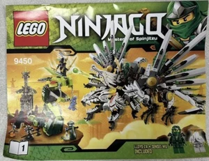 LEGO NINJAGO Epic Dragon Battle 9450 Box And Minifigures Not Included - Picture 1 of 7
