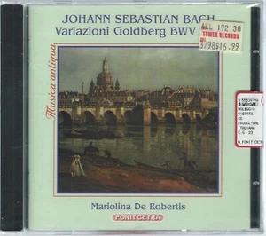 CD: J.S. BACH - Variazioni Goldberg BWV 988, De Robertis (NEU) - Bild 1 von 2