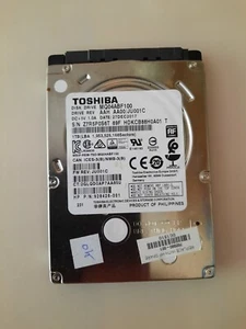 Disque dur 2.5' THIN sata Toshiba 1 Tb (MQ04ABF100) HP 762990-001 testé - Photo 1/1