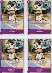 ONE PIECE Card Game Paramount War 4X SALDEATH OP02-074 C English - Picture 1 of 1