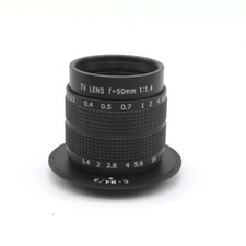 Fujian 50mm F1.4 CCTV Movie Lens+C Mount to Micro 4/3 m4/3 EPL5 EPM3 EPL7 OM-D