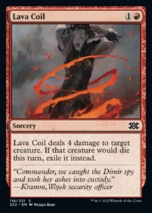 Lava Coil x4 4x Double Masters 2022 NM MTG - Picture 1 of 1