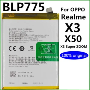 New 4200mAh BLP775 Battery For OPPO Realme X50 X3 Super ZOOM Phone - Zdjęcie 1 z 1