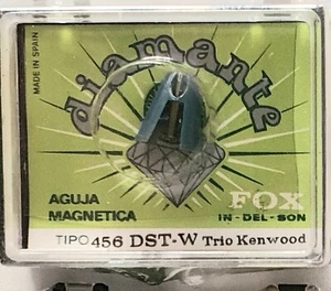 AGUJA TOCADISCOS FOX- 456 DST-W TRIO WENWOOD/DIAMANTE  - Picture 1 of 7
