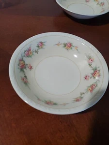 Homer Laughlin Eggshell Georgian Countess 5-3/8" Fruit Dessert Sauce Bowl Floral - Picture 1 of 3