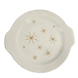 Plato para servir pastel Royal China Ironstone Star Glow Starburst 11" vintage - Imagen 1 de 5