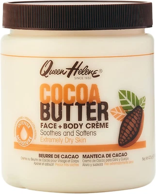 Crema de cacao natural Queen Helene, manteca de cacao, 15 onzas Foto 1 de 4