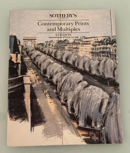 Sotheby’s London June 1990 Contemporary Prints And Multiples Auction Catalog - Picture 1 of 3