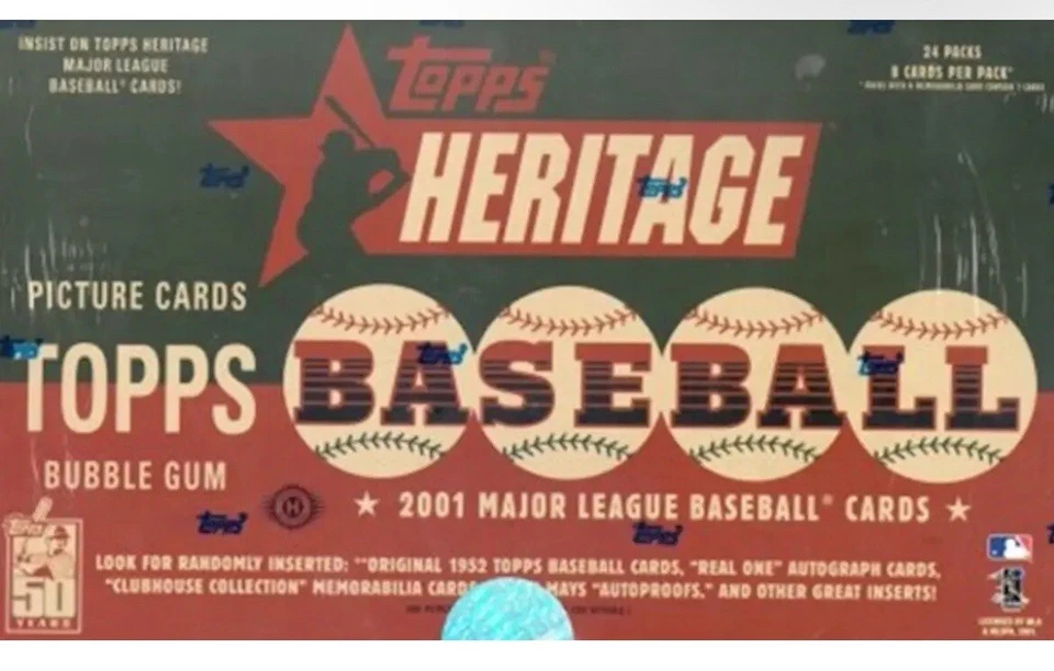 2001 Topps Heritage Complete Your Set 1-407, SP, CR, NAP, TAN Inserts - You Pick - Image 1 of 1
