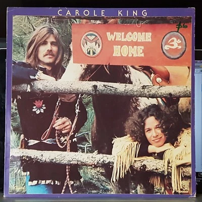 Carole King - Welcome Home -  1978 LP record + insert + booklet - Image 1 of 3