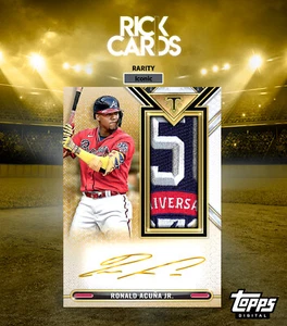 ⭐$7,99/ea TRIPLE THREADS 21 ICONIC Gold Sig Relic TOPPS COLORATI VARIAZIONI DIGITALI⭐ - Foto 1 di 37