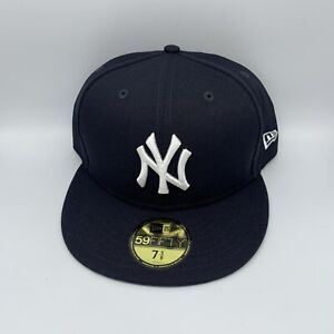 New York Yankees MLB 7 5/8 59Fifty New Era Hat Fitted Cap Derek Jeter 