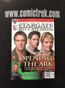 Revista Oficial Stargate #21 SG-1 Atlantis Universe Continuum Amanda Tapping - Imagen 1 de 2