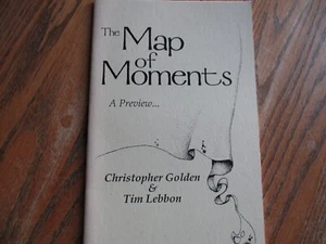 Tim Lebbon + Golden "The Map of Moments: A Preview", Signed 2X, NEW, CD Chapbook - Bild 1 von 3
