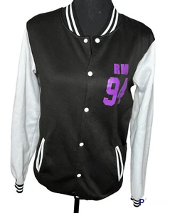 Camiseta deportiva de béisbol para mujer BTS Dynamite RM 94 negra/blanca talla mediana - Imagen 1 de 12