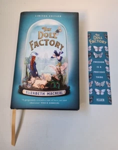 Signed Ltd First Edition THE DOLL FACTORY By Elizabeth Macneal No 505/1500 HB DJ - Foto 1 di 12