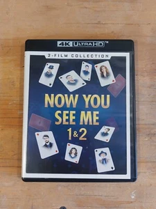 Now You See Me 1 & 2 Film Collection (4K ULTRA HD Blu Ray) 2 Disc - Foto 1 di 3