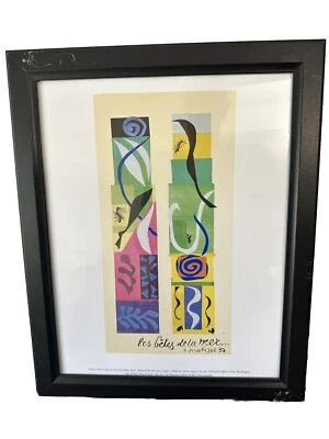 HENRI MATISSE #2650 海兽 1950 年印花艺术装饰复古抽象图片 — 第 1/4 张图片