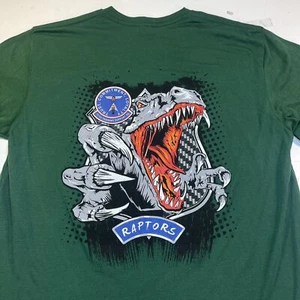 RAPTORS 737th TRAINING SUPPORT SQ USAF AIR FORCE JET MILITARY T SHIRT Sz Mens S - Picture 1 of 2