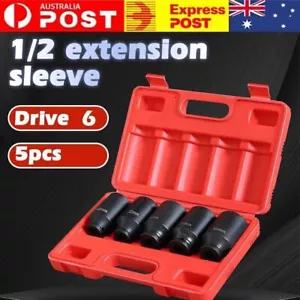 1/2" Drive Deep Impact Axle Hub Nut Socket Set 30mm 32mm 34mm 35mm 36mm Sockets - Picture 1 of 9