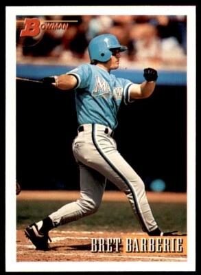 Bret Barberie 1993 Bowman Card# 446 - Image 1 of 2