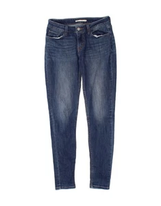 Levi's Damen 535 Super Skinny Jeans W28 L30 Blau Baumwolle AQ07 - Bild 1 von 3
