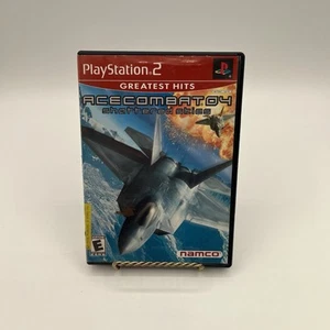 Ace Combat 04: Shattered Skies (Sony PlayStation 2, 2001) CIB komplett in OVP - Bild 1 von 6